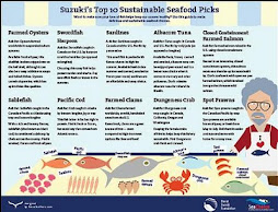 Choosing sustainable seafood