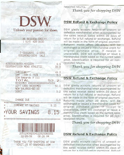 DSW Ripped me off!: DSW refused to honor their return policy.