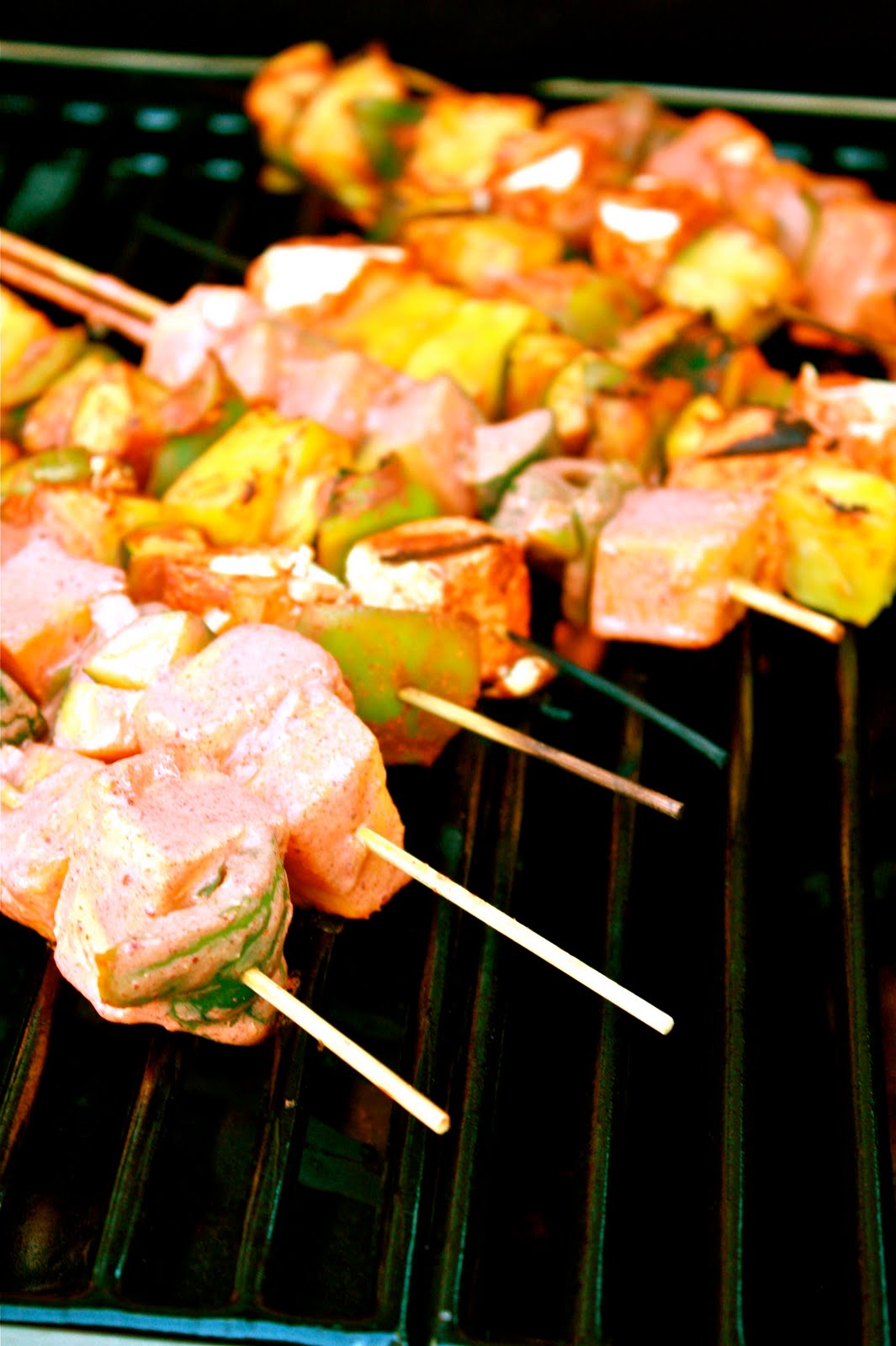 Sreelus Tasty Travels Barbecued Paneer Kebabs