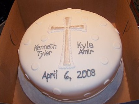 Baptism Cake