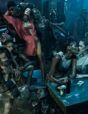 Daria Werbowy in controversial ...