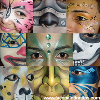 Easy Face Painting Design 