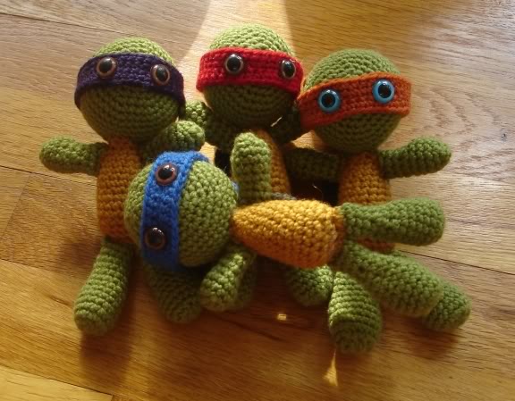 2000 Free Amigurumi Patterns: Teenage Mutant Ninja Turtles ...