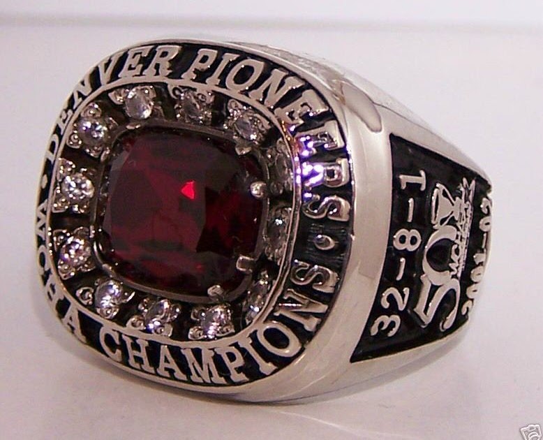 LetsGoDU DU WCHA Championship Ring On eBay