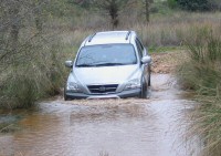 El Sorento en acción...