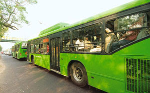 green bus delhi