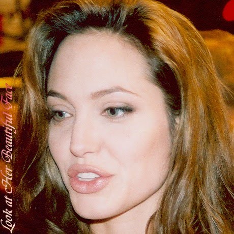 angelina jolie plastic surgery nose. that Angelina Jolie blue
