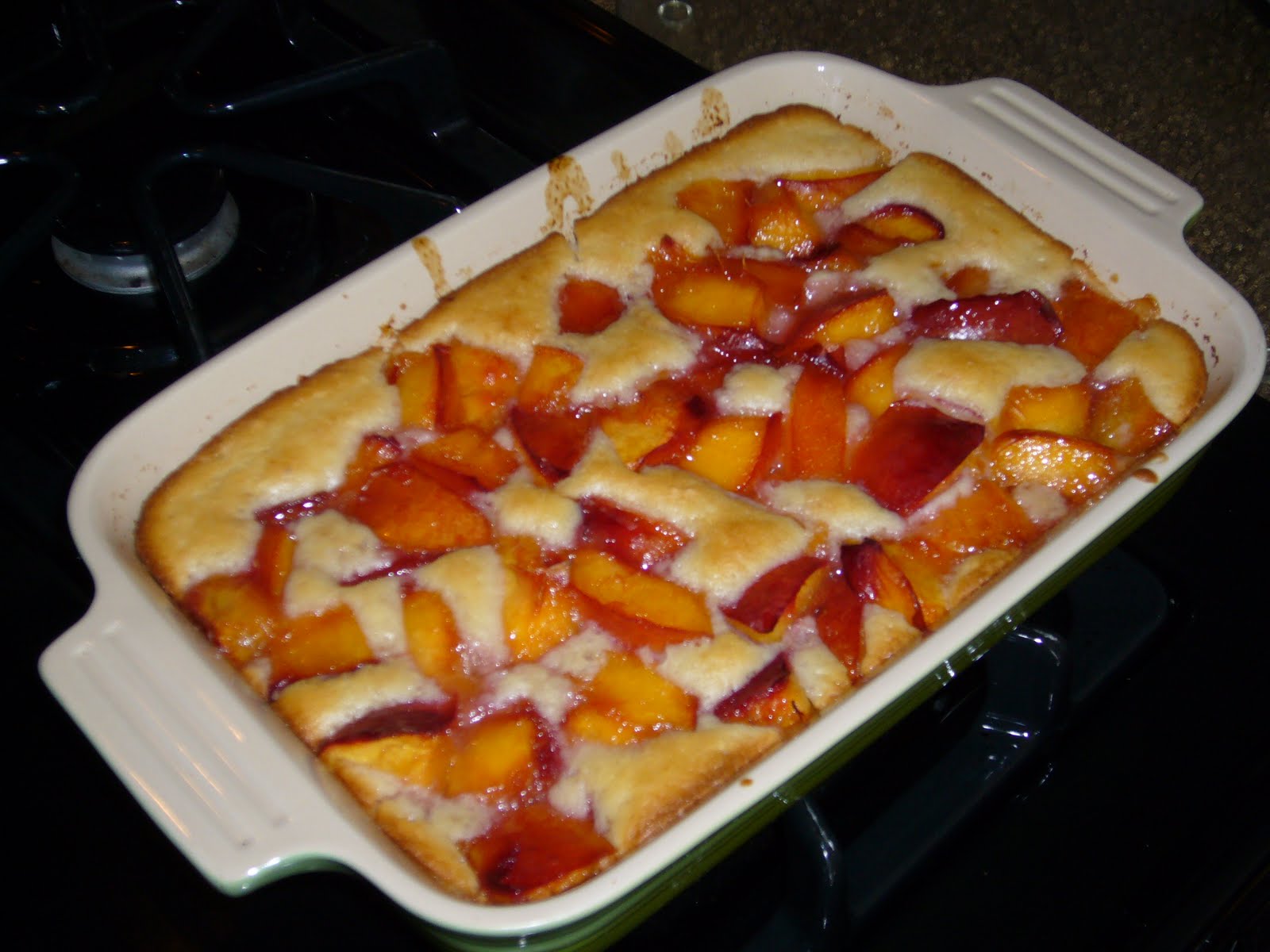 A Food Journey Nectarine Cobbler