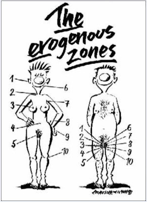 Erogenous Zones Chart Women