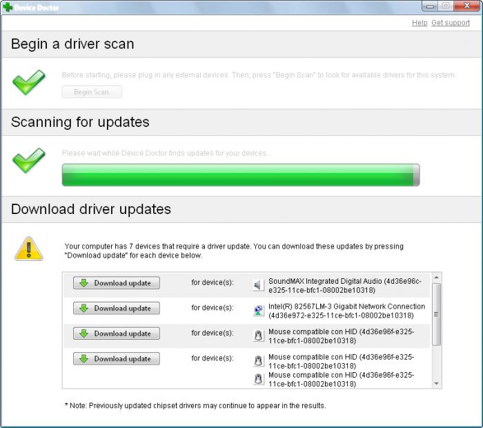 Device Doctor te ayuda a