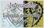 Intercambio libreta alterada-biscornu- Swap altered notebook-biscornu