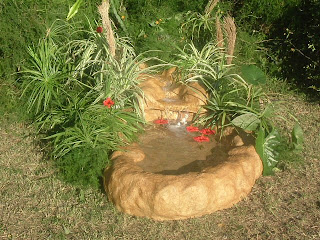 JARDINES DE AGUA cascadas de fibra de vidrio