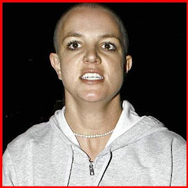 Britney after hair-cut