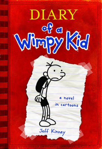 The book Diary of a Wimpy Kid