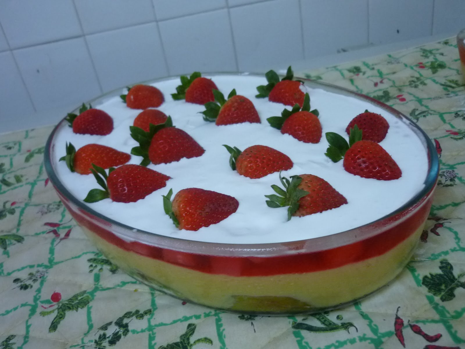resepi puding trifle