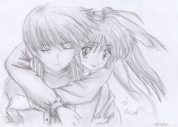 Anime Couple by ringo mintto