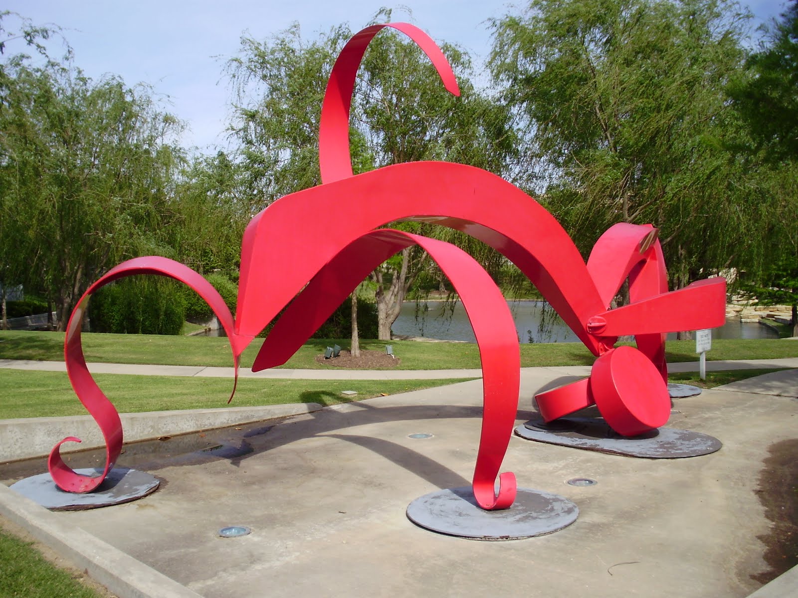 Life At 55 Mph Texas Sculpture Garden In Frisco Texas Click