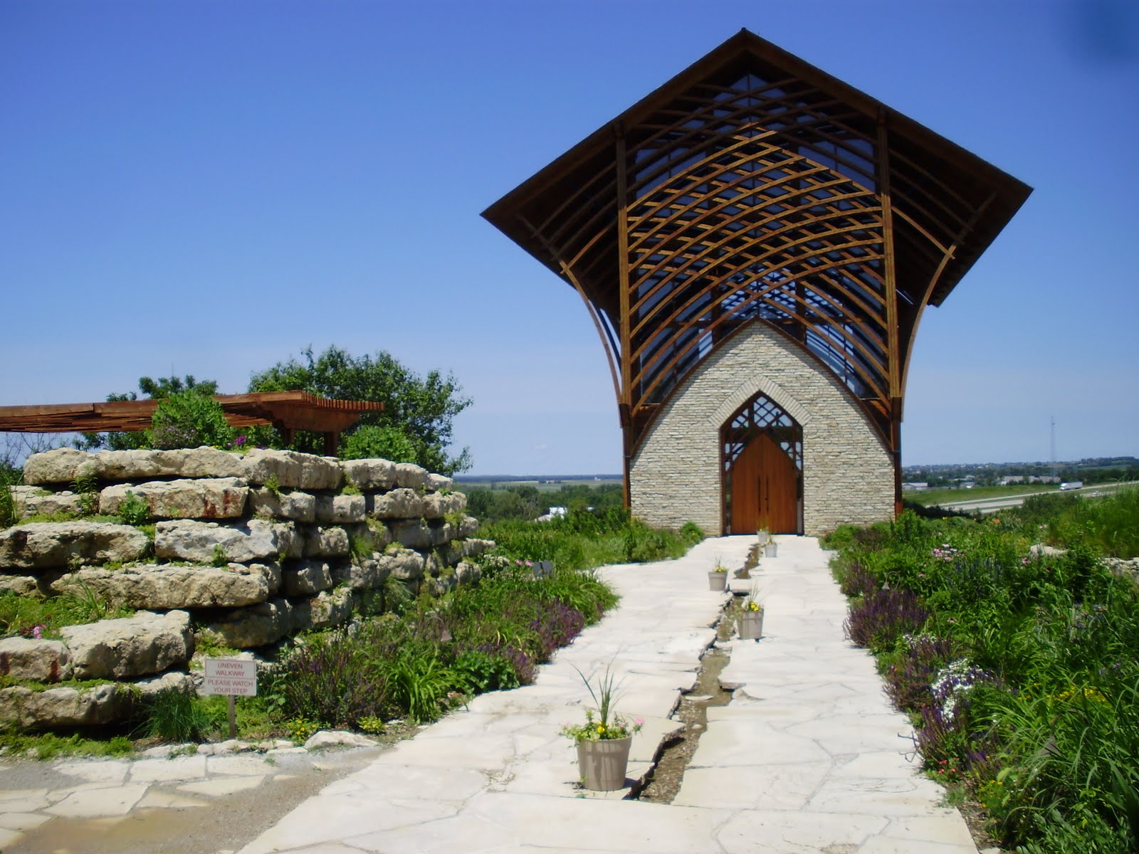 Life at 55 mph Holy Family Shrine in Gretna, Nebraska (click here for