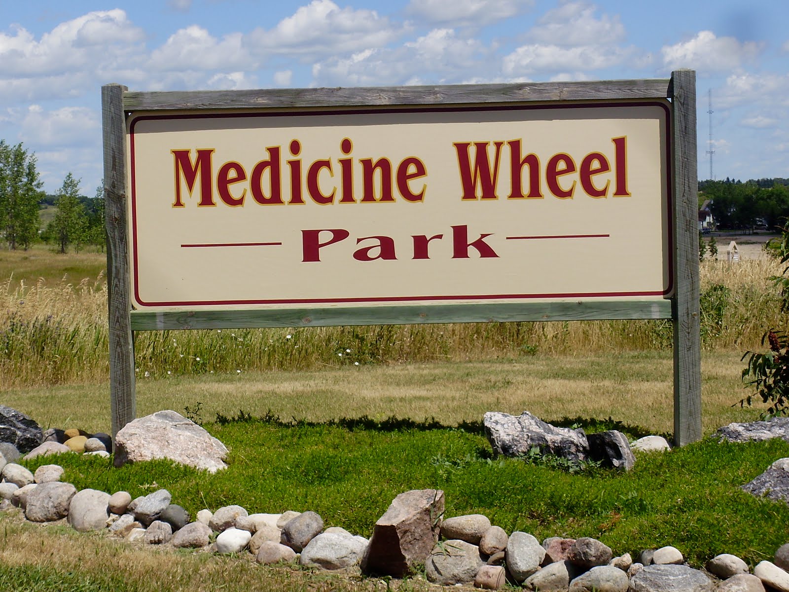 Life at 55 mph Medicine Wheel Park at Valley City State University in Valley City, North Dakota