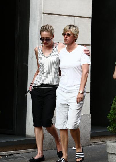 ellen degeneres and portia. Ellen Degeneres amp; Portia de