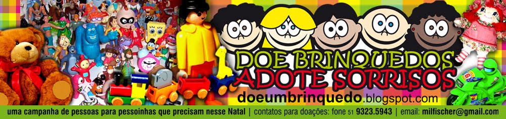 Onde doar os brinquedos