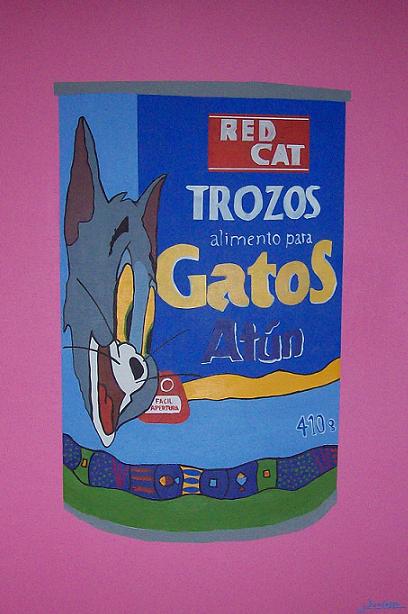 Conserva Red Cat/Gato"TOM"