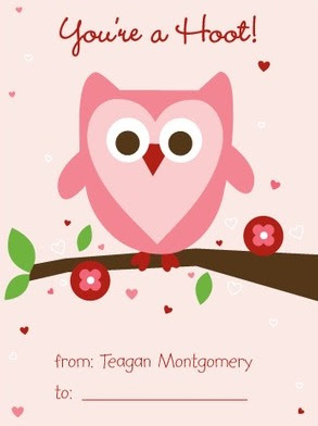 pink owl Tiny Prints