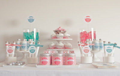 Nonpareil magazine body dessert table