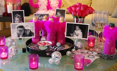 zebra inspired tabletop