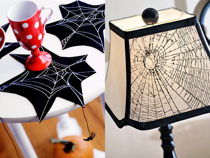 spider table decor