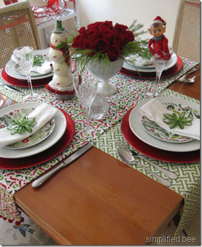 Christmas Breakfast table 5