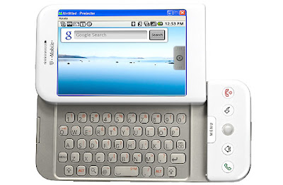 Se presentó el G1 de HTC con tecnologia Google