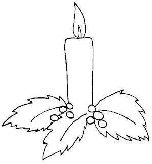 christmas candle