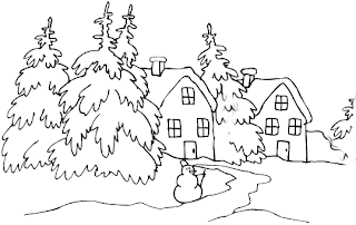 Winter Coloring Pages