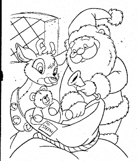 Online Christmas Coloring Pages
