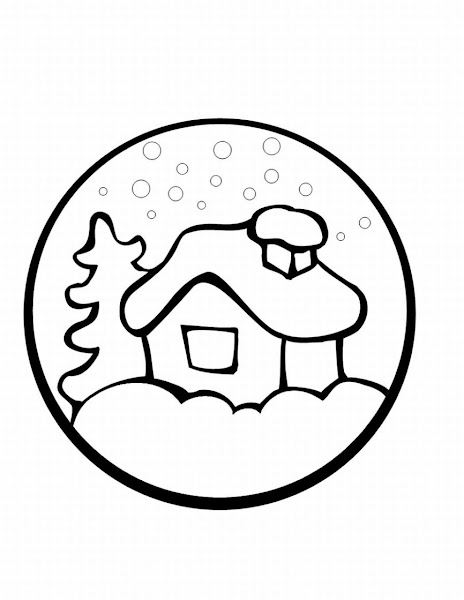 Preschool Christmas Coloring Sheets