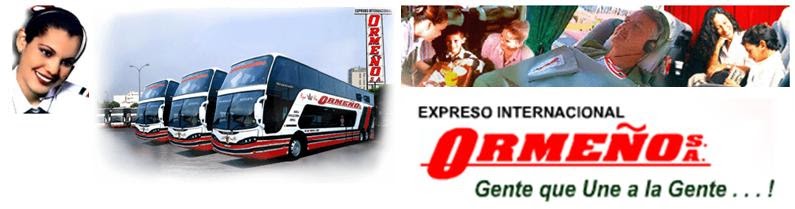 TRANSPORTE EN PERU: ORME\u00d1O