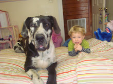 Just hanging out together in big sisters room.