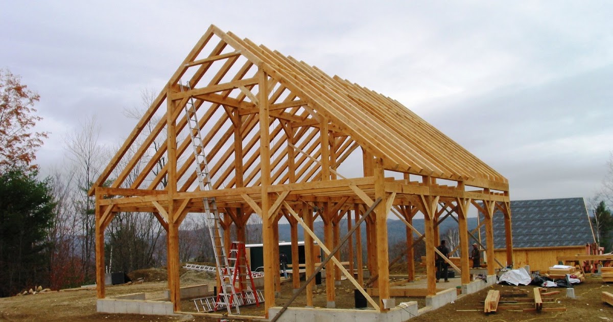 Post and Beam Construction by Vermont Timber Works, Inc. 8028861917