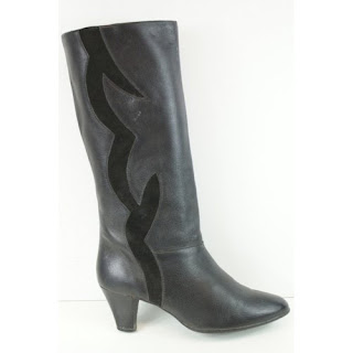 Bottes en cuir vintage très Betty 36