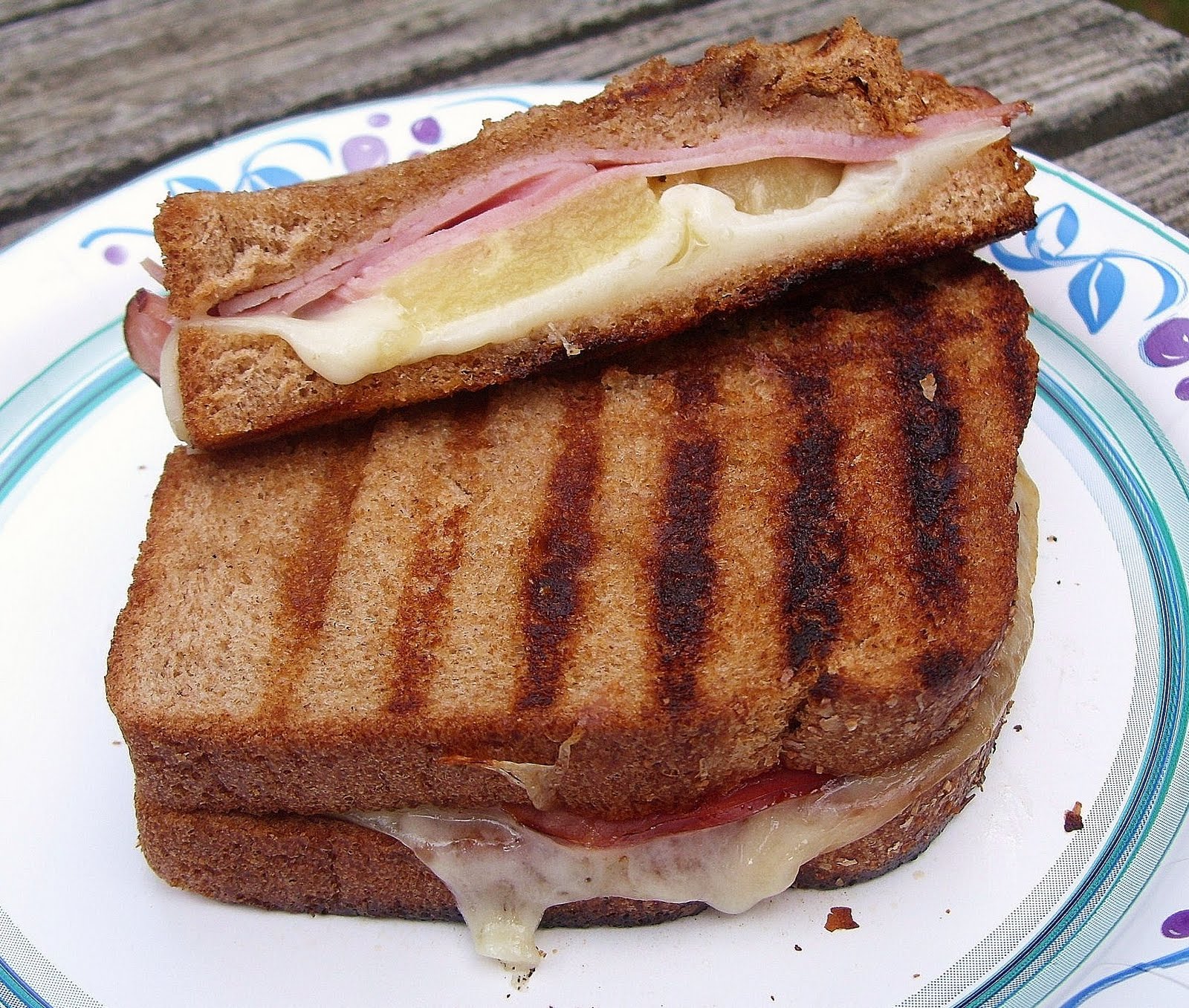 Sage Trifle Grilled Ham & Cheese with Pineapple