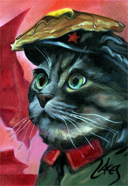 chairman meow painting