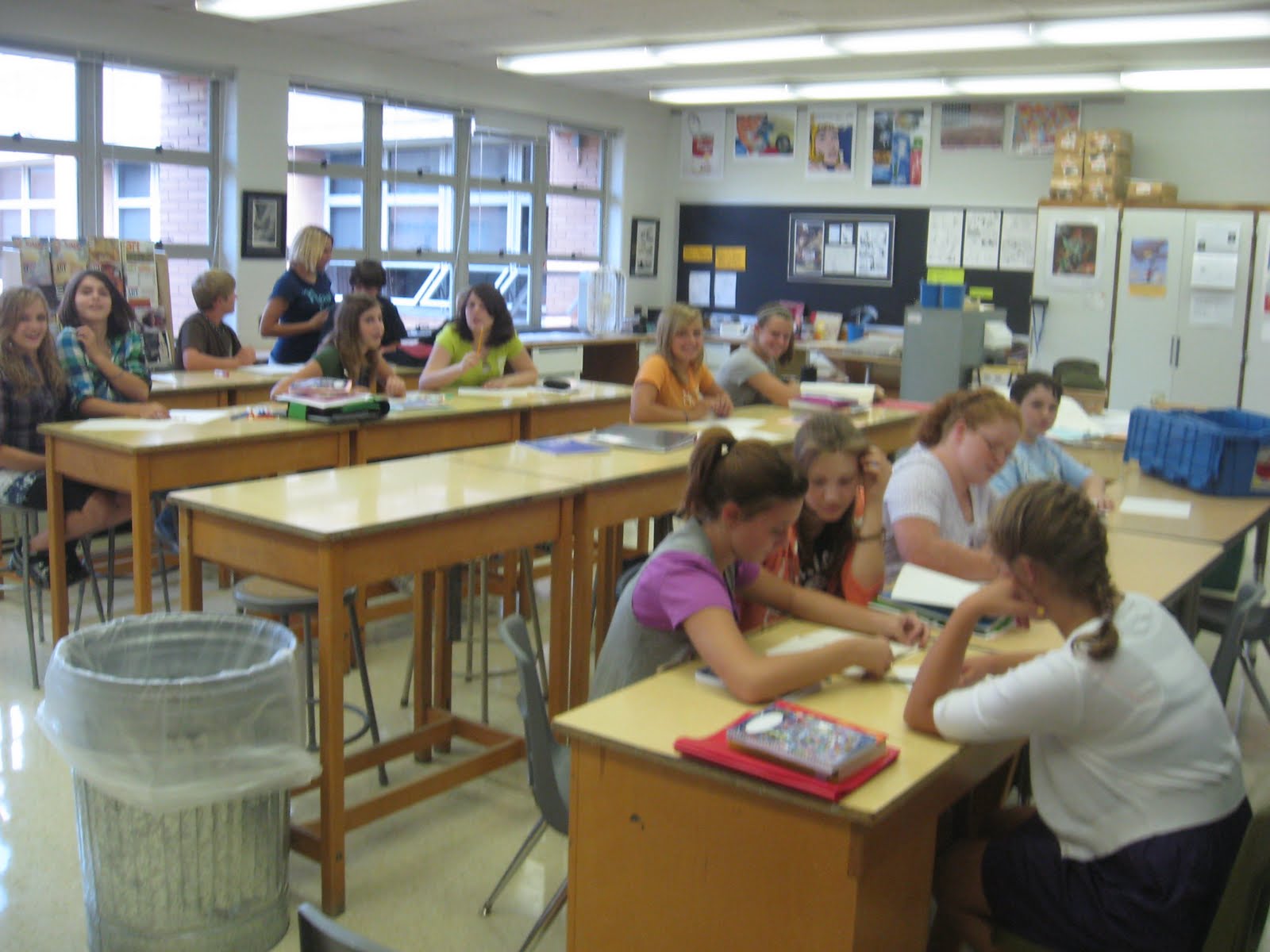 Rowe Junior High ART BLOG Art Classes begin at Rowe Junior High