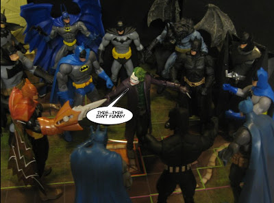 Not a dig on Heath Ledger, but I would love, love, love to see the Joker after this beating.
