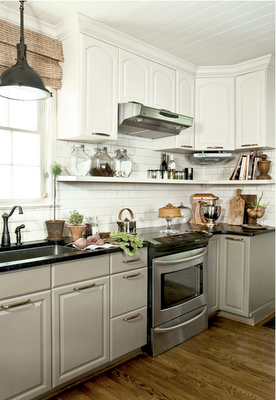 Little Inspirations: GlamouRustic Kitchens