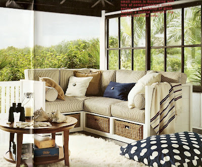 Little Inspirations: Outdoor Living Rooms