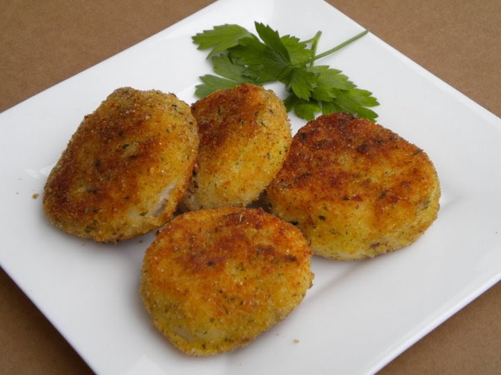 My favorite kitchen Bastil Mashed Potatoes ball Stuffed with Meat