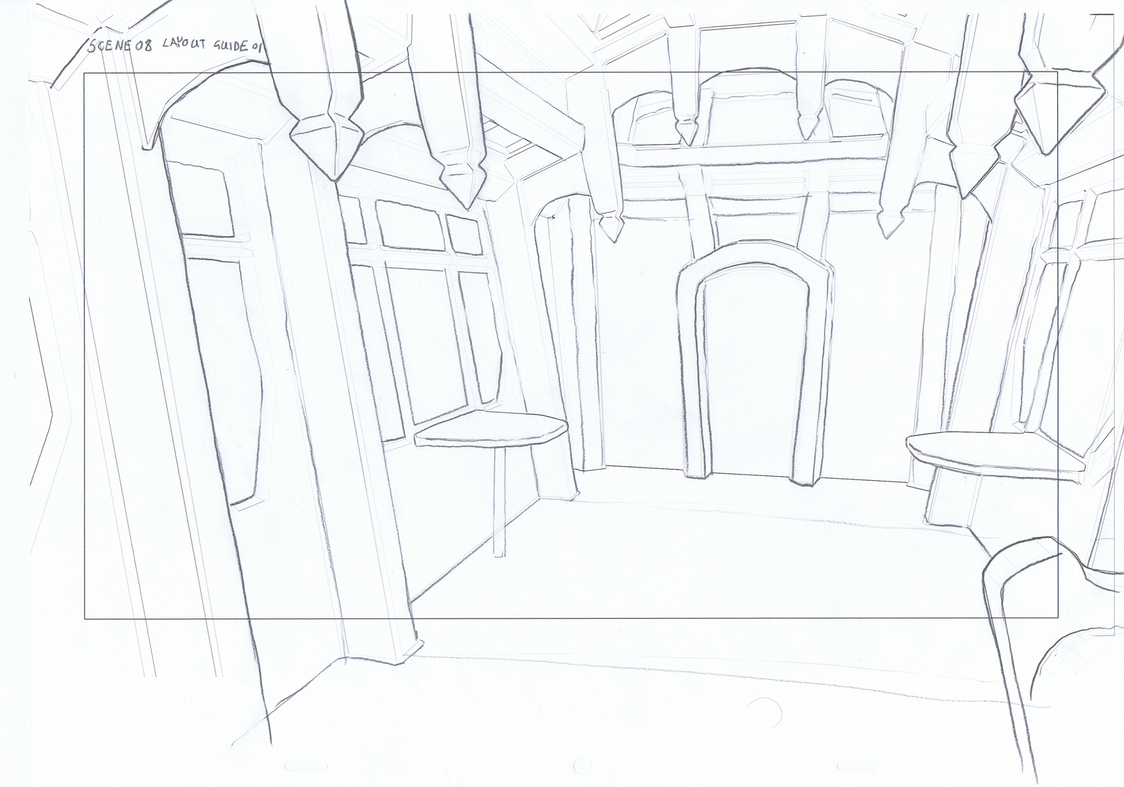 These printed layout guides,