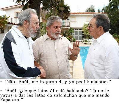 Los perros hermanos Castro. Fidel-Lula+%286%29