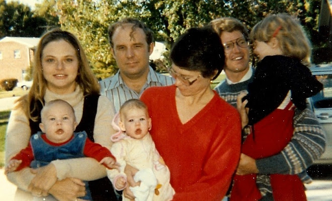 Three grandchildren in 1980